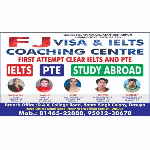 Fj Visa And Ielts Coaching Centre