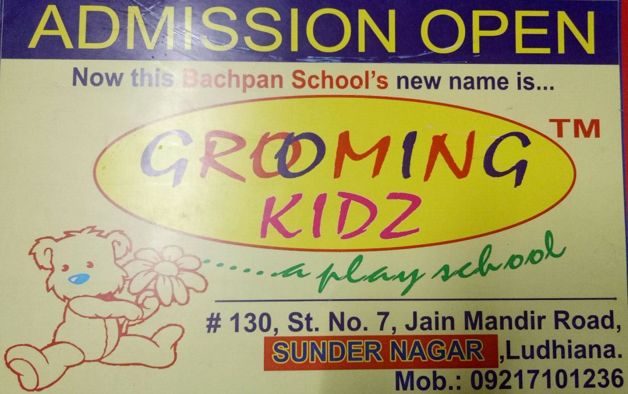 Grooming Kidz  Play School