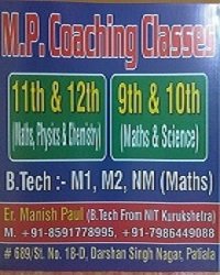 M.P Coaching Classes