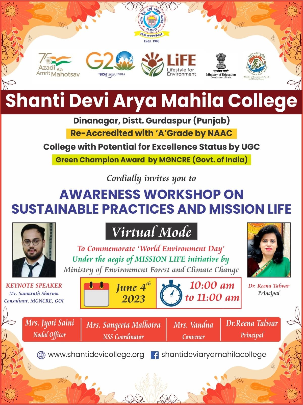 Shanti Devi Arya Mahila college