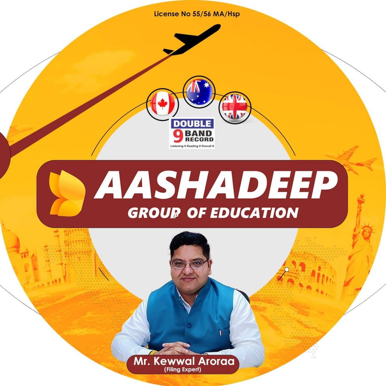 Aashadeep IELTS Institute logo