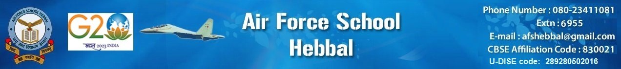 Air Force School logo