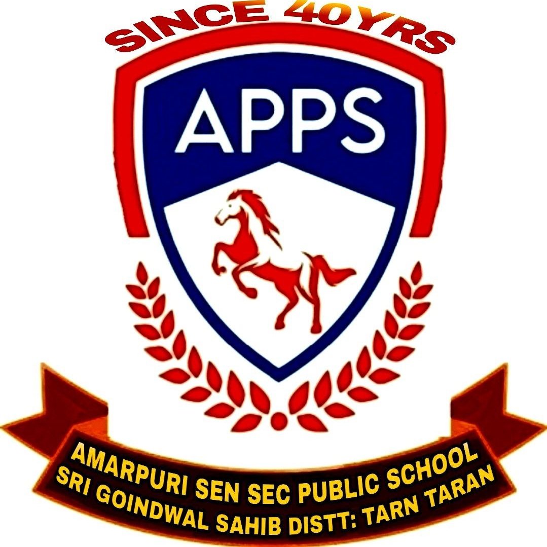 Amarpuri Sr. Sec Public School logo