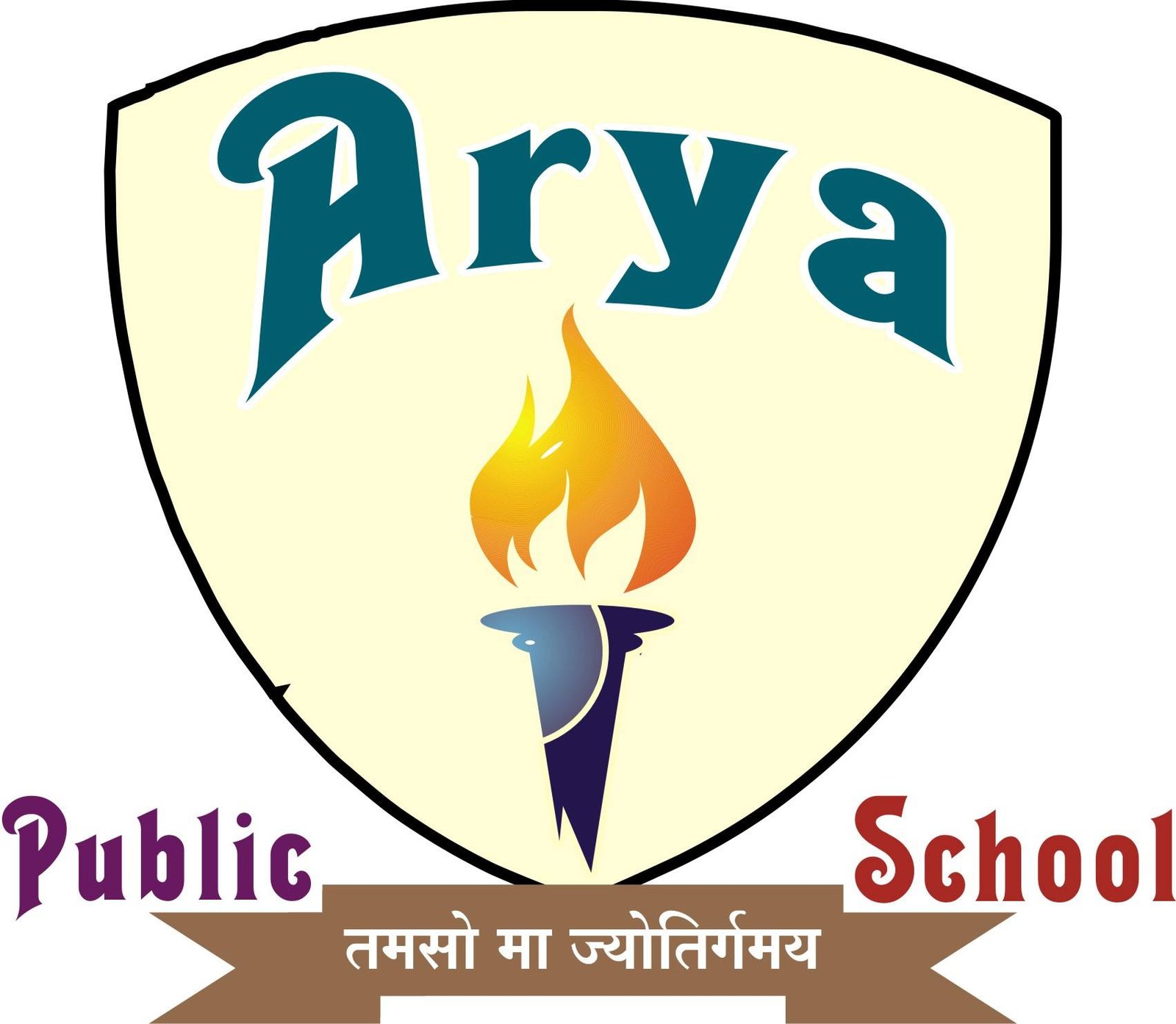 Arya Public School logo