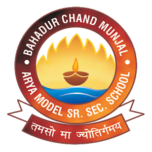 B. C. M. Arya Model Sr. Sec. School logo