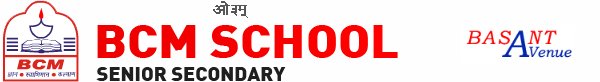 B.C.M School logo