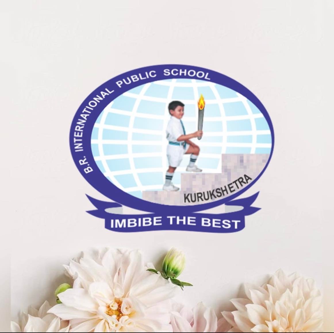 B.R. International Public School logo