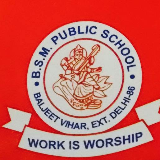 B.S.M Sr. Sec. School logo
