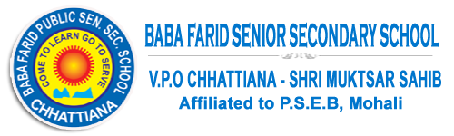Baba Farid Public Senior Secondary School logo