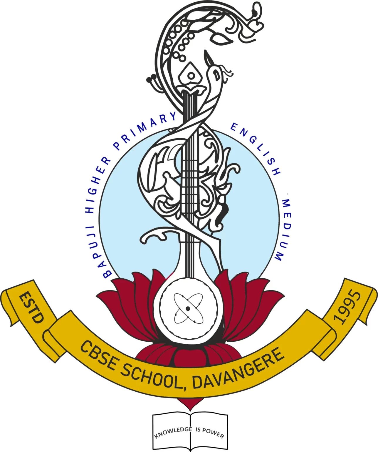 Bapuji Higher Primary English Medium CBSE School logo