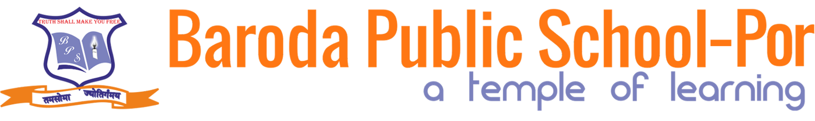 Baroda Public School logo