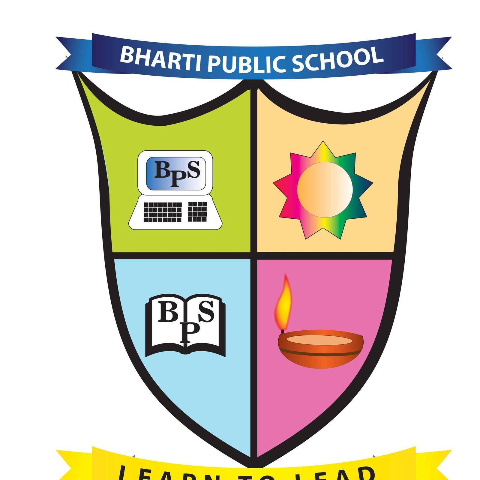 Bharti Public Sr. Sec. School logo