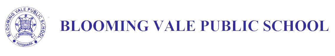 Blooming Vale Pub School logo