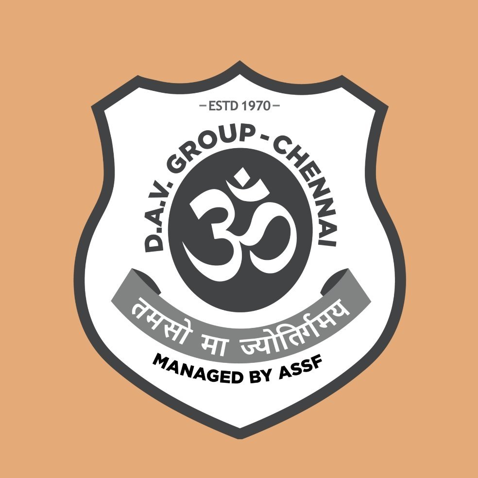D A V Boys Senior Secondary School logo