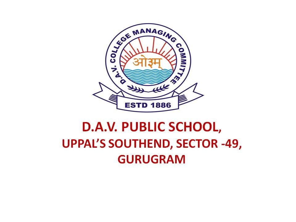 D. A. V. Public School logo