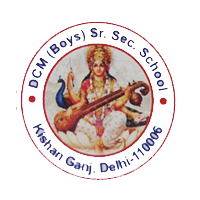 D C M Boys Senior Secondary School logo