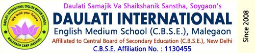Daulati International English Medium School logo