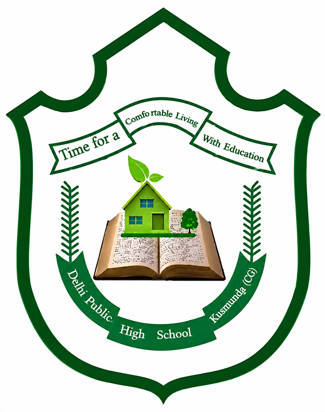 Delhi Public High School Knowledge City logo