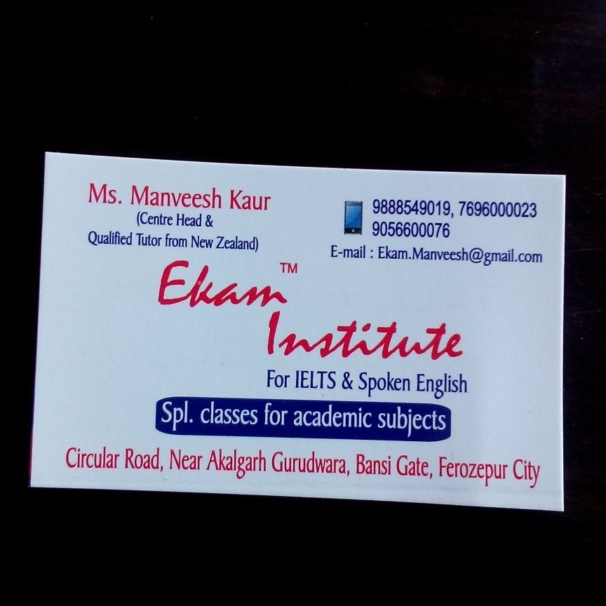 Ekam Institute logo