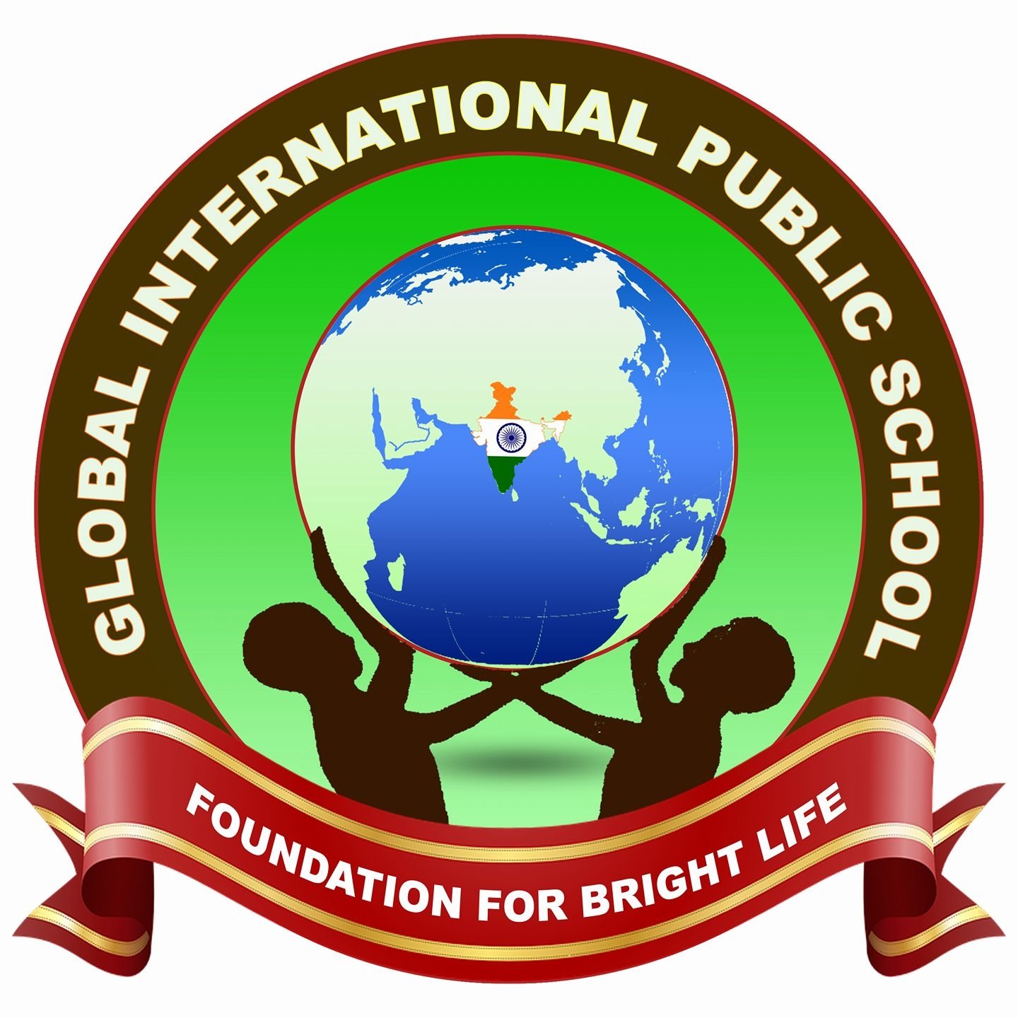 Global International Public School logo