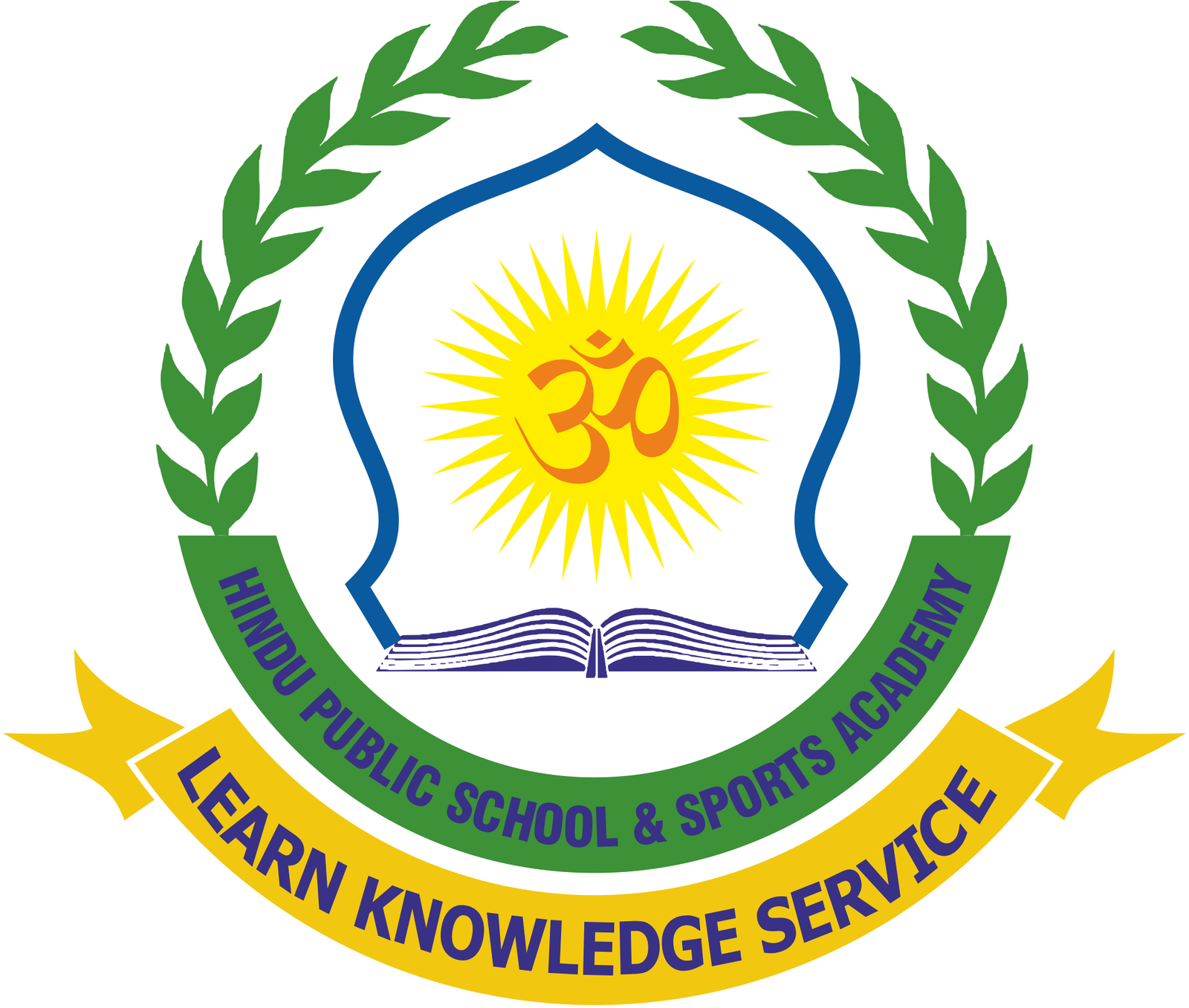 Hindu Public School logo