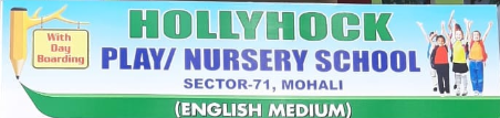 Hollyhock Nursery School logo