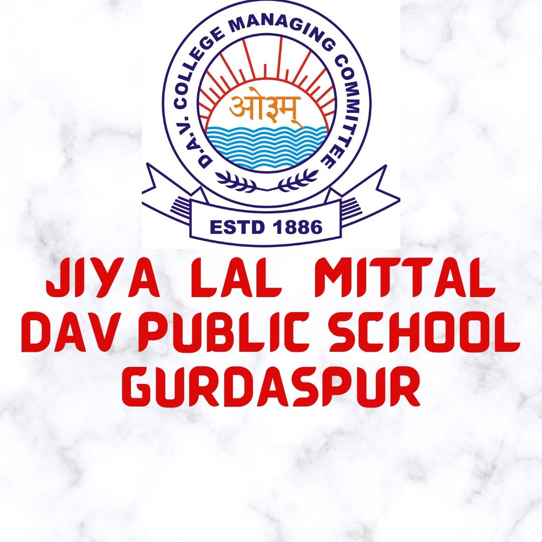 Jiya Lal Mittal DAV Public School logo