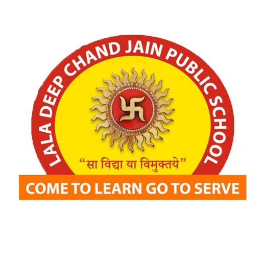 Lala Deep Chand Jain public school logo