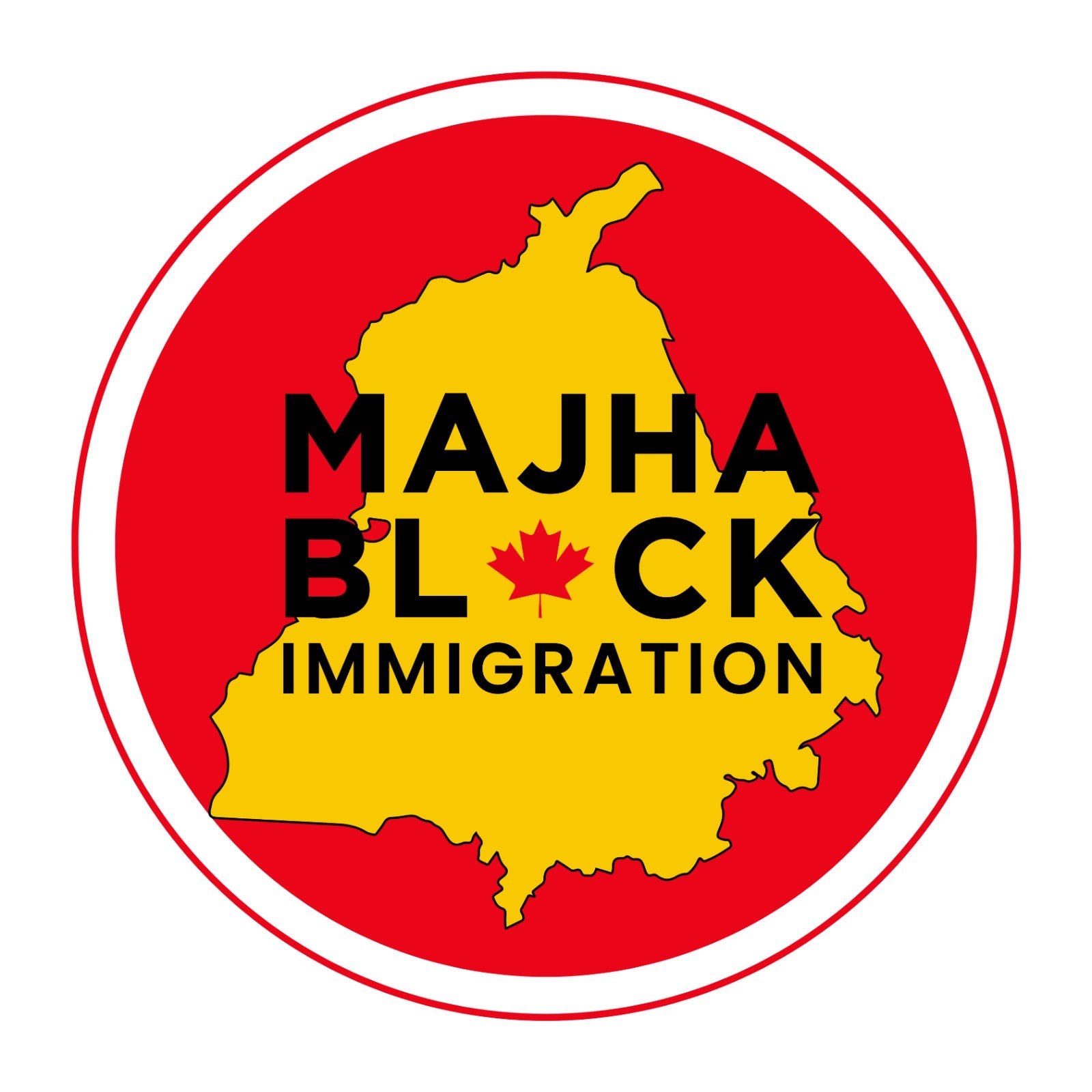 Majha Block Immigration logo