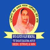 Mata Gurdev Kaur Memorial Educational Institute logo