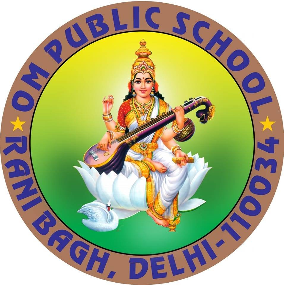 Om Public School logo