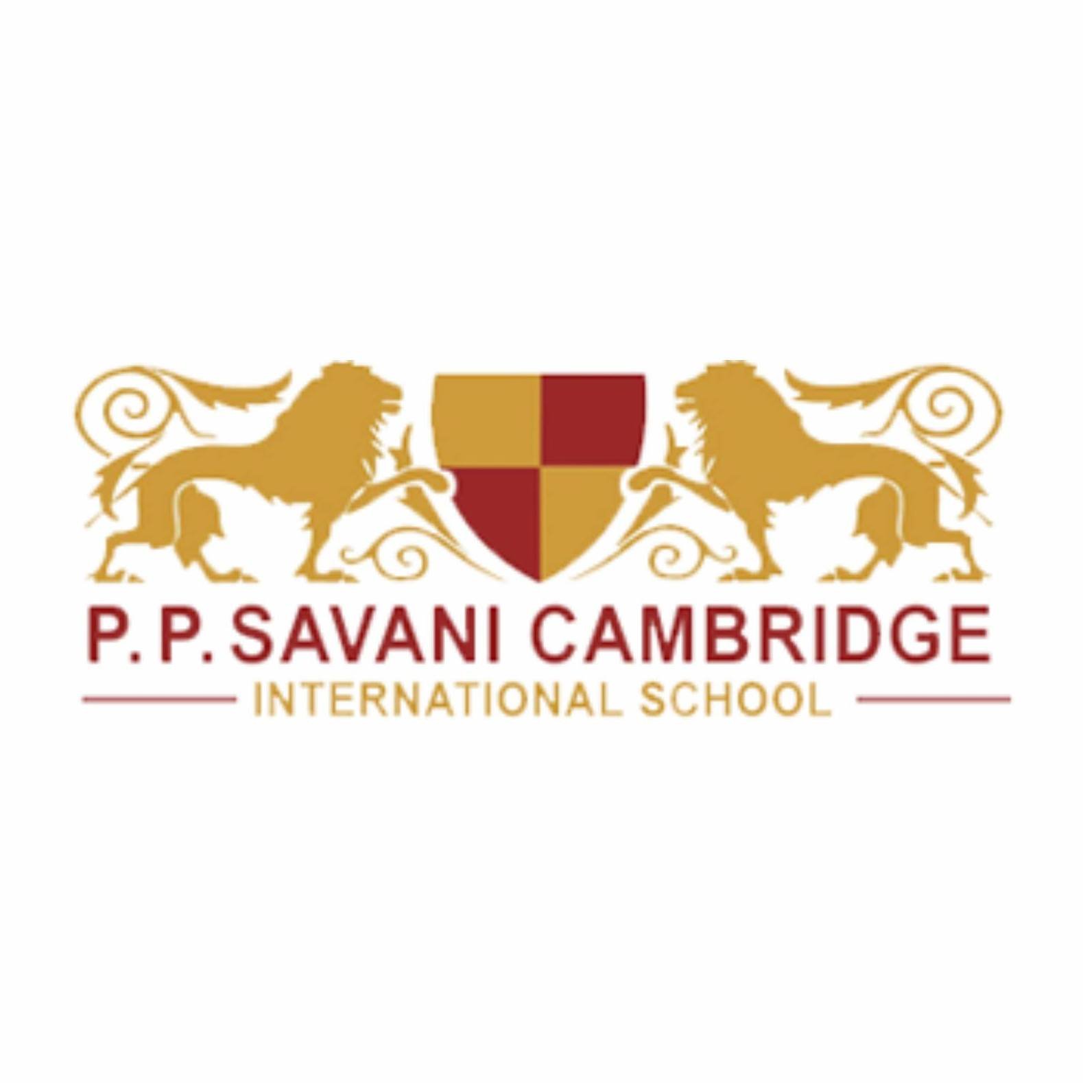 P. P. Savani Cambridge International School logo