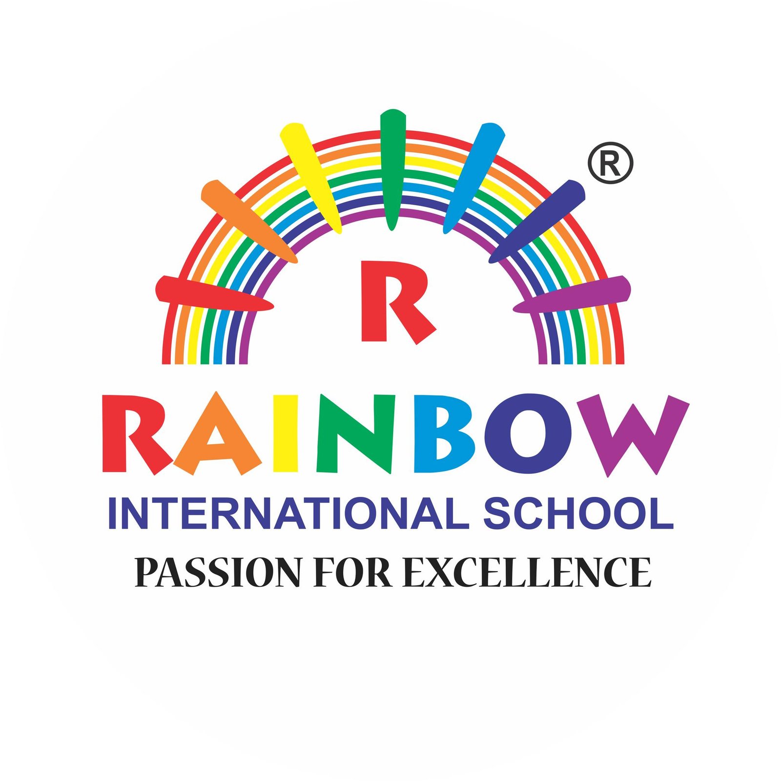 Rainbow International School logo