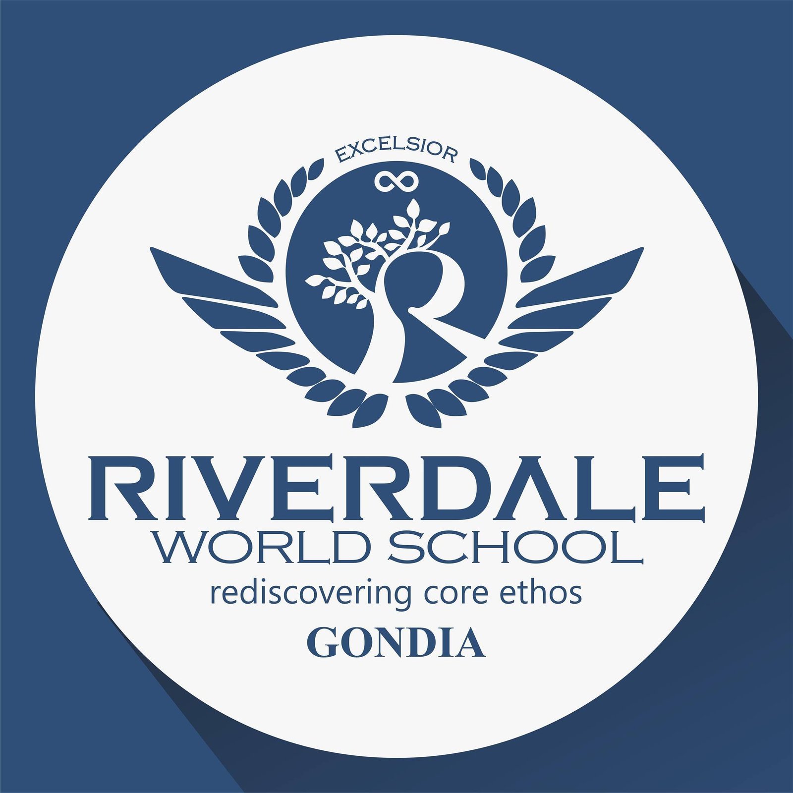 Riverdale World School logo
