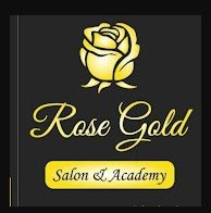 Rose Gold Salon and Academy logo