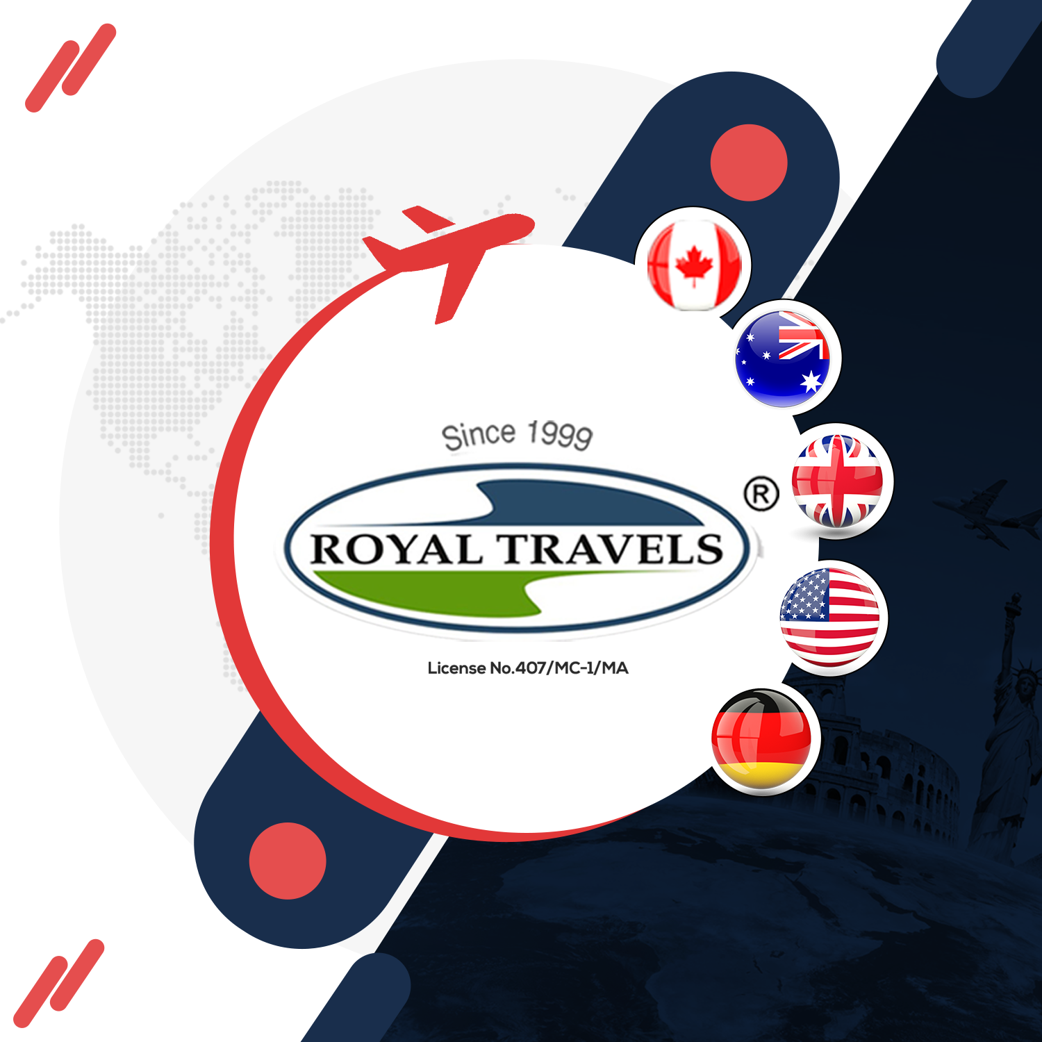 Royal Travels logo