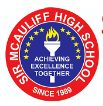Sir Mcauliff High School logo