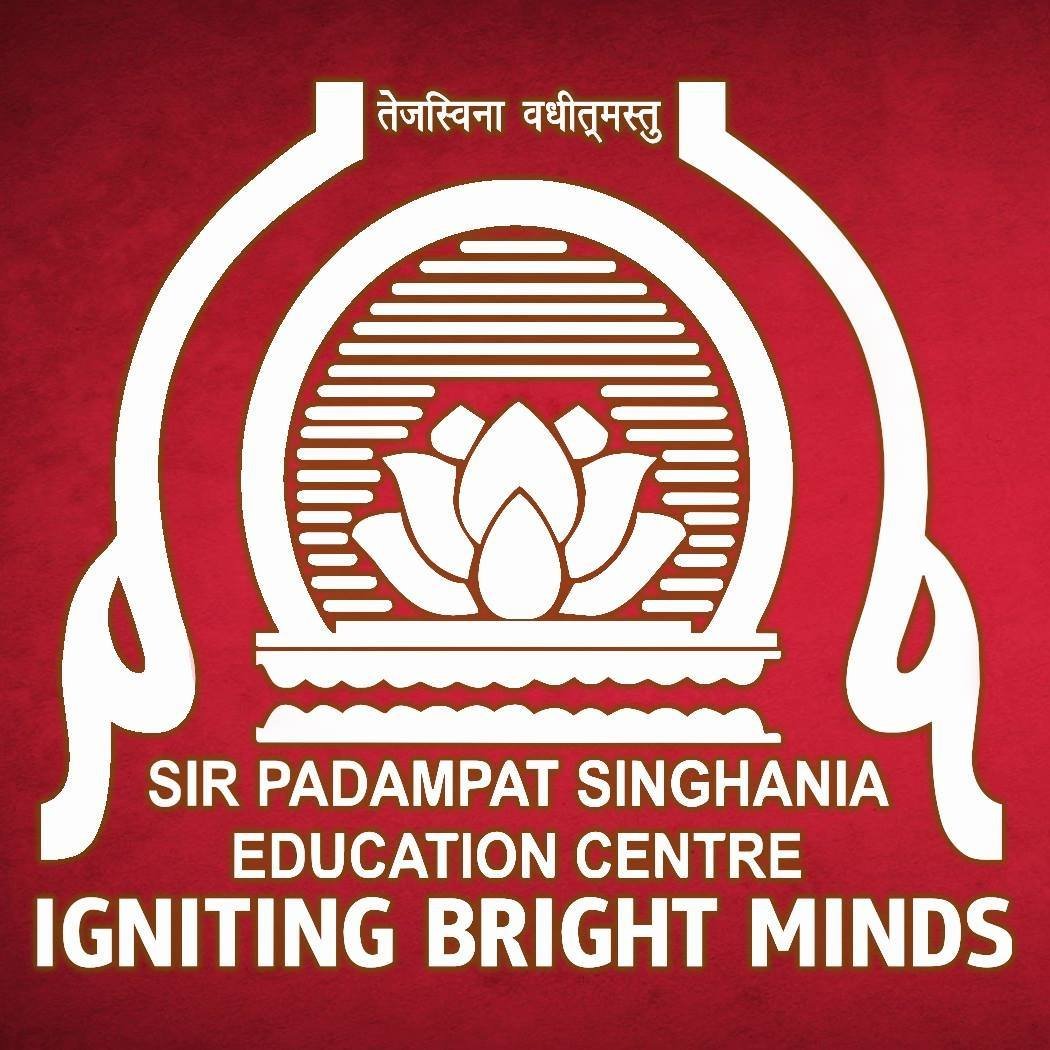 Sir Padampat Singhania Education Centre logo