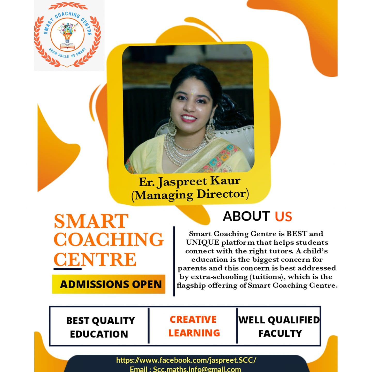 Smart coaching centre logo
