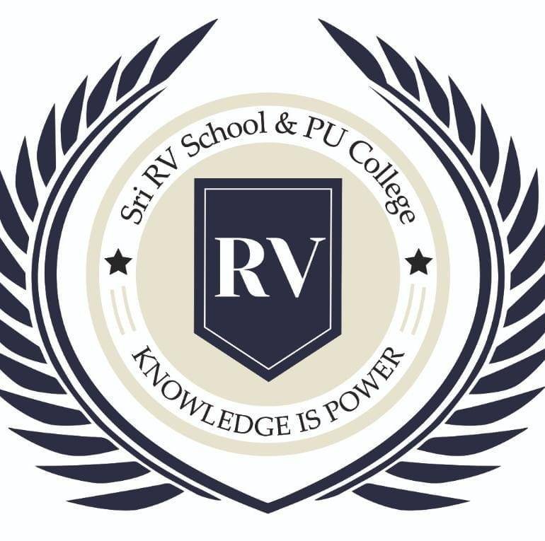 SRI R V School logo