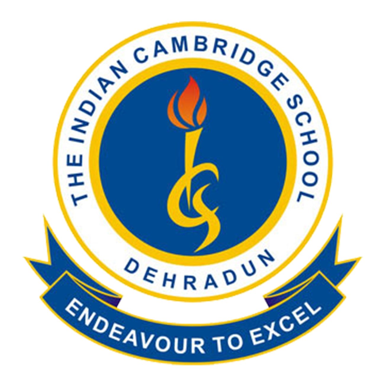 The Indian Cambridge school logo