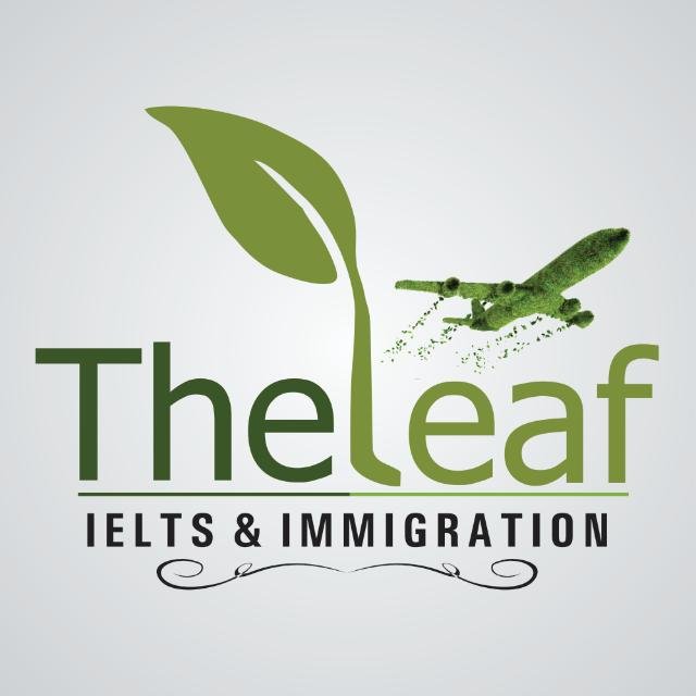 The Leaf IELTS & Immigration logo